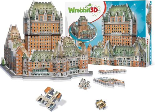 Miniatura 10 de Wrebbit3D Notre-Dame de Paris 3D Puzzle 830 piezas de rompecabezas Colección de castillos y catedrales
