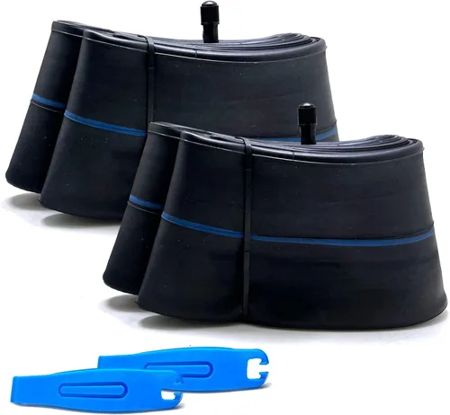 Miniatura 2 de BWSHLF Fat Tire Tube, 20 x 4.0 Schrader Valve 35/48 MM Fat Tire Inner Tube, High Air Tightness, Anti-Puncture, with 2 Tire Levers Included-2 Pack