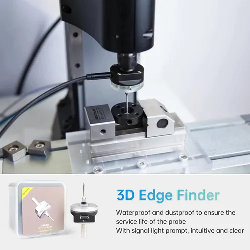 Miniatura 4 de CNCTOPBAOS Sonda táctil 3D Edge Finder para encontrar centro de escritorio, V5 NPN NO 3D Edge Finder con punta, resistente al agua, sonda