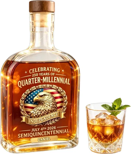 Miniatura 16 de Juego de decantadores de whisky personalizados para hombres, para el hogar, bar, decantadores de licor personalizados, caja de madera, vasos
