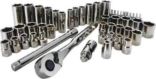 Miniatura 2 de CRAFTSMAN Juego de llaves de vaso de 51 piezas con estuche de almacenamiento, juego de herramientas de mecánica SAE/métrica (CMMT82334L)