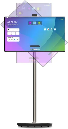 OneScreen Wandr - Monitor de TV inteligente portátil de 32 pulgadas con pantalla táctil LED 4K, sistema operativo Android 13, batería incorporada de