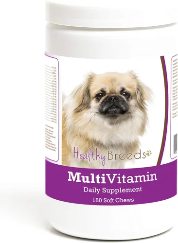 Miniatura 64 de Healthy Breeds Bulldog francés multivitamínico suave masticable para perros 180
