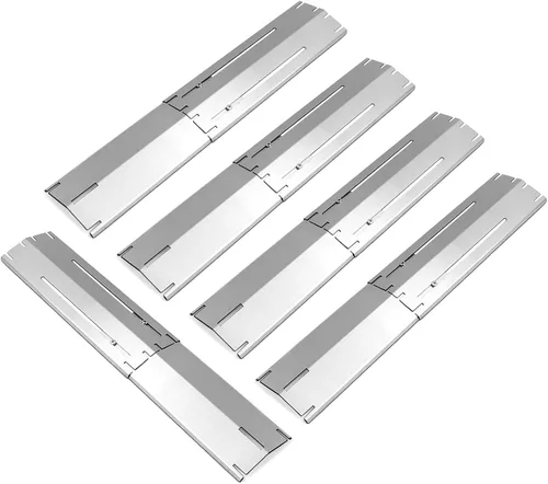 Miniatura 9 de Protector universal ajustable para tienda, placa de calor de acero inoxidable, cubierta para quemador de parrilla, tienda de calor, kits