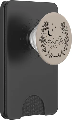 Miniatura 7 de Topo - PopSockets de montaña con diseño floral bohemio y chic