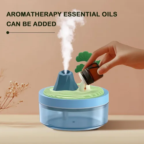 Miniatura 5 de Mini Humidificador Lindo 320mL con Vapor Frío con 2 Modos de Niebla, para Hogar/Cuna/Oficina, Mini Humidificador de Aire Portátil, humidificador 1