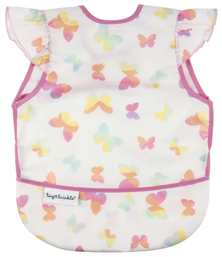 Miniatura 34 de Tiny Twinkle - Babero a prueba de desordenes para bebés varones Babero impermeable para niños pequeños para comer Delantal para bebé para Space