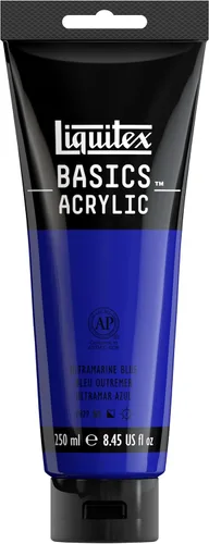 Miniatura 144 de Liquitex BASICS Pintura Acrílica, Botella de 400ml (13.5 oz), Blanco Titanio Titanio Blanco