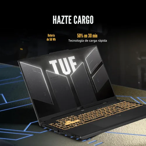 Miniatura 8 de ASUS TUF Gaming F16 - Laptop para juegos, pantalla IPS FHD+ de 16” 144 Hz, nivel 16:10, Intel® Core™ 5 210H, NVIDIA® GeForce RTX™ 4050, 16 GB DDR5