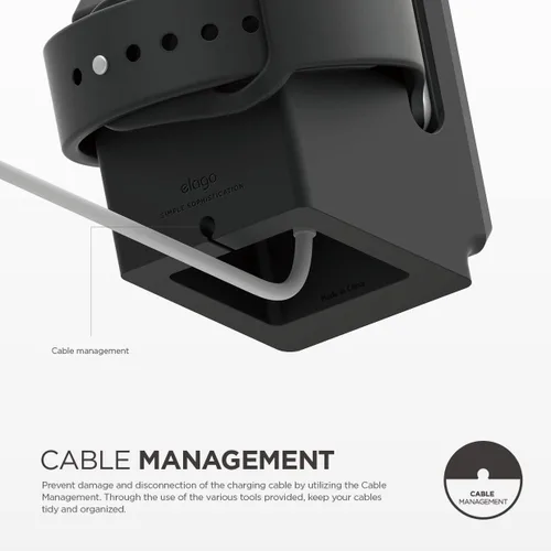 Miniatura 4 de elago Soporte W3 compatible con Apple Watch Series 11/10/9/8/7/6/5/4/3/2/1/SE3/SE2/SE1