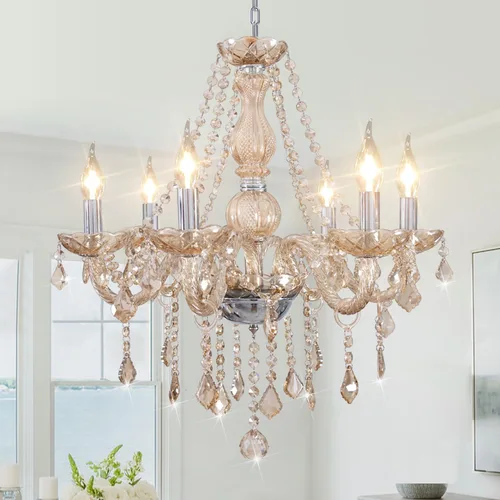 Miniatura 12 de Apliques de Pared de Cristal Luces de Pared Elegantes Lámpara de Pared de Cristal Gris Retro Juego de 2 Candelabro de Estilo Europeo Adecuado