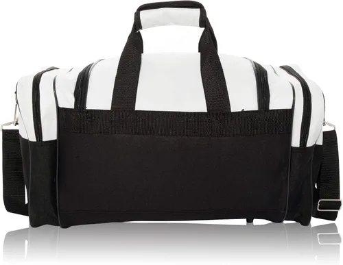 Miniatura 69 de Bolsa de lona, de DALIX, para el gimnasio, para viajar, 17 pulgadas