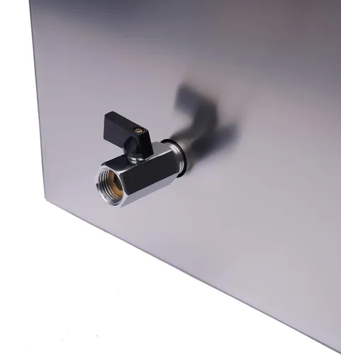 Miniatura 7 de Calentador eléctrico comercial de alimentos de 16.8 cuartos de galón, 600 W, mesa de vapor de 4 bandejas, encimera de buffet Bain Marie de acero