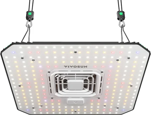 VIVOSUN AeroLight A100SE, luz de cultivo LED de 100W con ventilador de circulación integrado, compatible con la aplicación, se utiliza con el