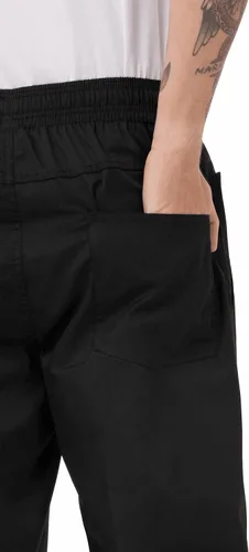 Miniatura 4 de Pantalones de chef holgados de Chef Works BBLW, ligeros, para hombre