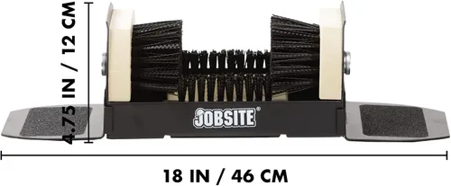 Miniatura 2 de Jobsite - Limpiador de botas para exteriores, extra ancho, paquete de 2