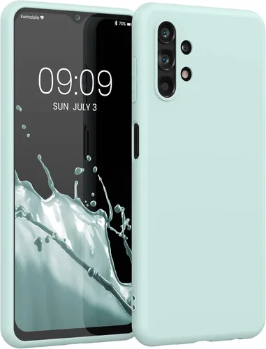 Miniatura 126 de kwmobile Funda compatible con Samsung Galaxy A23 4G / 5G - Funda de silicona TPU metálica suave y delgada - Rojo oscuro metálico