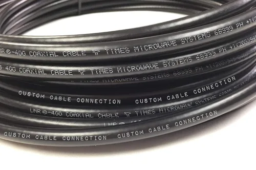 Miniatura 6 de Custom Cable Connection 1 pie LMR-400 N macho a N hembra extensión Times Microondas LMR400 50 Ohm cable coaxial de baja pérdida de antena para radio