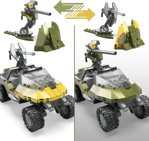 Miniatura 2 de Mega Halo Equipo Rojo Jabalí de Rescate 324 Piezas