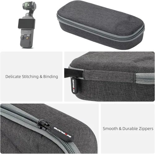 Miniatura 4 de Funda Pocket3 para DJI Osmo Pocket 3 Accesorios de la cámara Bolsa de la manija de la batería Mini Trípode Transmisor Cubierta protectora de viaje