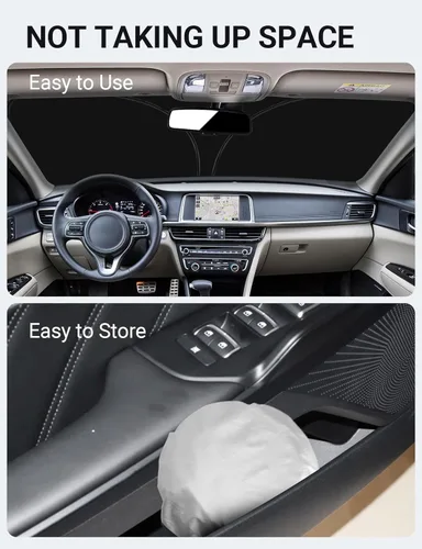Miniatura 322 de Proadsy Parasol plegable para parabrisas delantero 2026, ajuste personalizado, accesorios para CRV SUV LX EX EX-L EX-L Navi Touring 2017-2022
