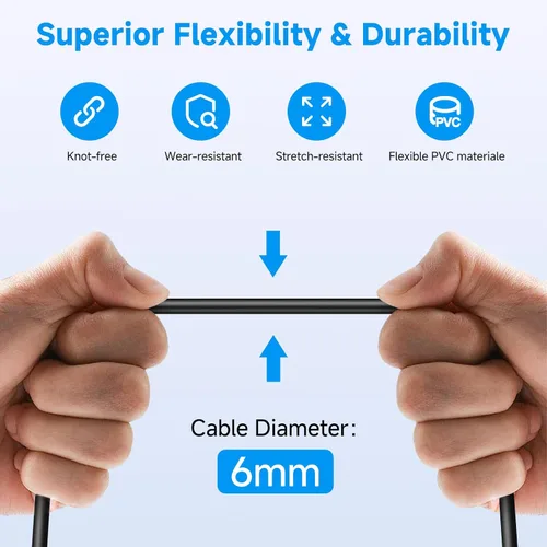 Miniatura 3 de Caiord Cables de micrófono XLR, 1 paquete de 3 pies de cobre sin oxígeno de 3 pines macho a hembra cable de micrófono para altavoz, sistema PA