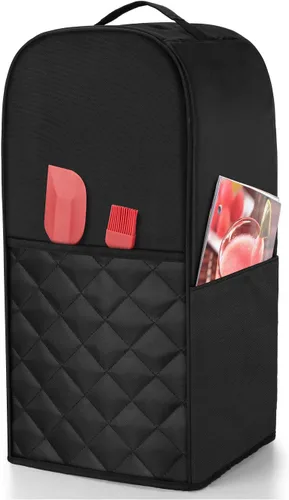 Miniatura 3 de Luxja Cubierta de licuadora compatible con Vitamix 64 oz. Licuadora de bajo perfil, negra (acolchada)