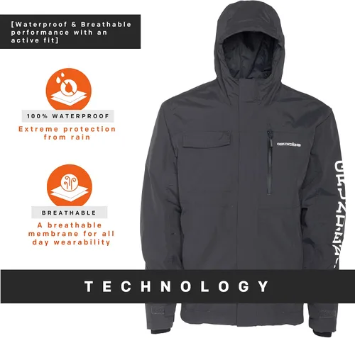 Miniatura 4 de Grundens Transmit - Chaqueta para hombre, duradera, resistente al agua