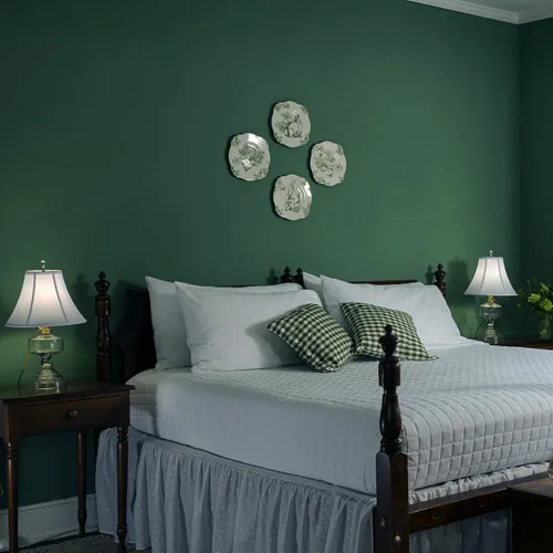 Miniatura 2 de HeloHo Papel tapiz verde liso, con textura mate, papel de pared moderno autoadhesivo extraíble, impermeable, papel de contacto para sala de estar