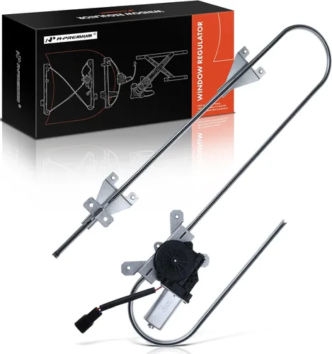 Regulador de ventana eléctrica delantera para lado del conductor izquierdo compatible con A-Premium, con motor de 2 pines, Kenworth T660 06-18 T680