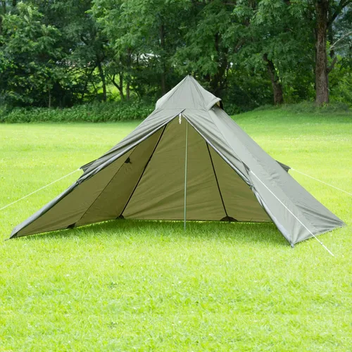 Miniatura 5 de BUNDOK Solo Teepee BDK-75 Single Pole Tent, Compact Storage, Storage Case Included