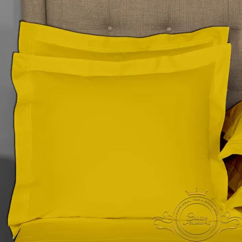 Miniatura 63 de Crown Collection Juego de 2 fundas de almohada estándar de 20 x 26 pulgadas, hipoalergénicas de 600 hilos, 100% algodón egipcio, fundas de almohada