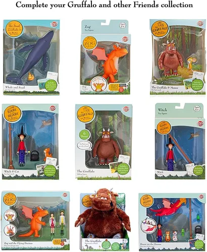 Miniatura 8 de The Room On The Broom Story Time Set Figuras de acción coleccionables de personajes articulados Juguetes oficiales y regalos de la serie