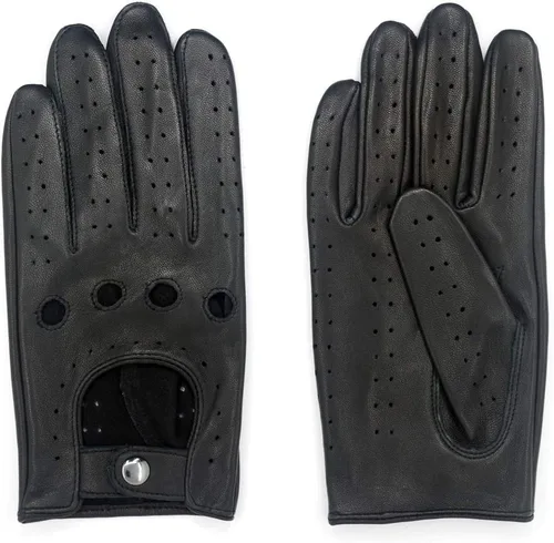 Miniatura 5 de Guantes de cuero de piel de cordero para conducir de Harssidanzar para hombres GM026