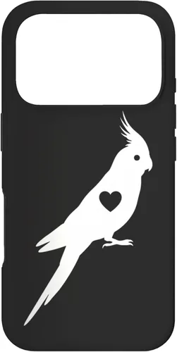 Miniatura 29 de Bird Cockatiel Heart Silhouette, Proud Bird Parent Case for iPhone XR
