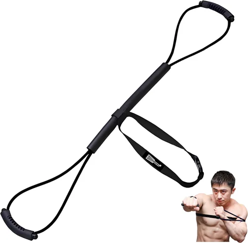 Miniatura 9 de Bandas de resistencia de boxeo para velocidad y fuerza: ideales para luchadores, entusiastas del fitness para mejorar las técnicas de combate