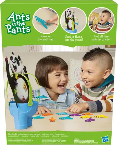 Miniatura 2 de Hasbro Gaming Juego preescolar Ants in The Pants para niños a partir de 3 años, divertido juego de mesa para 2-4 jugadores (exclusivo de Amazon)