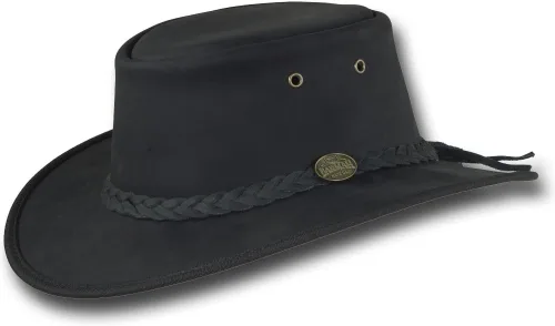 Miniatura 8 de Barmah Hats Sombrero plegable de cuero Bronco - Artículo 1060