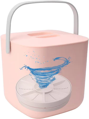 Lavavajillas portátil para encimera, 18 W, 8.5 V, 2 A, mini lavavajillas compacto, limpieza profunda de 360 grados, cuenta con modos de limpieza