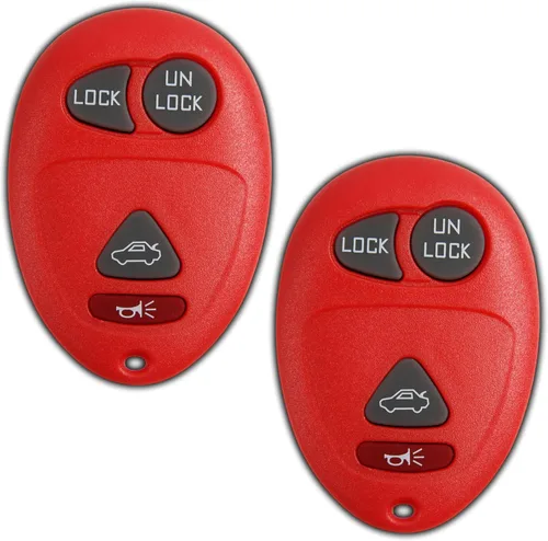 Miniatura 12 de Llave control remoto de repuesto KeylessOption, de 4 botones, para acceso sin llave, Negro