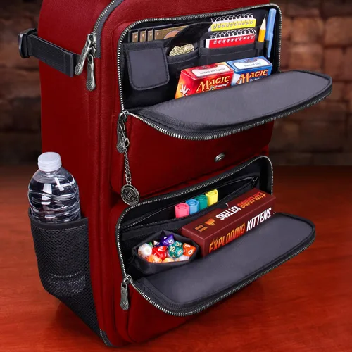 Miniatura 3 de ENHANCE Mochila MTG para almacenamiento de tarjetas TCG, mochila TCG para cajas de cubierta, tarjetas con funda, tapetes de juego, accesorios MTG