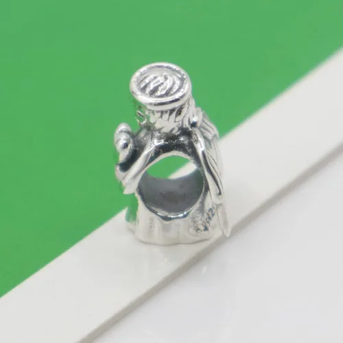 Miniatura 3 de Dijes de plata de ley 925 para pulseras y collares letras familiares colgantes colgantes colgantes de avión cuentas de viaje para árbol familiar