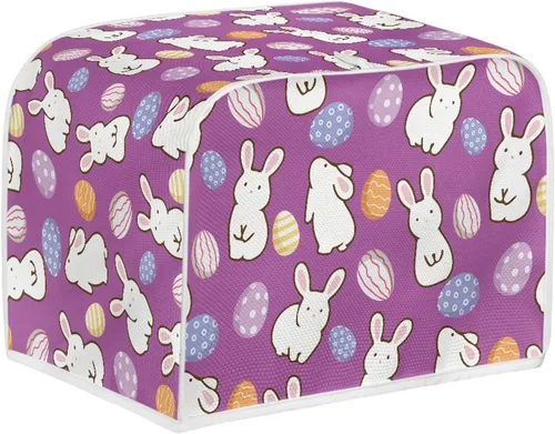 Miniatura 21 de Dreaweet Cubierta abstracta para tostadora de margaritas, protección contra el polvo, cubierta para hacer pan, resistente a las manchas, lavable a