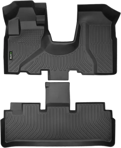 Miniatura 57 de HAFIDI® - Tapetes para auto con almacenamiento debajo del asiento, para todo clima, antideslizantes, de elastómero termoplástico, para la primera