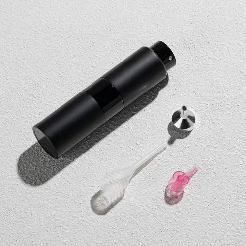 Miniatura 3 de Botella de perfume de viaje rellenable con atomizador de Owlyee: spray de colonia mini para rellenar - atomizador de fragancia vacío para hombres