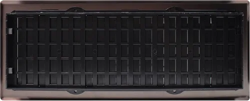 Miniatura 7 de Decor Grates Registro de suelo oriental AJH412-RB, 4 x 12 pulgadas, acabado de bronce frotado bronce (Rubbed Bronze Finish)