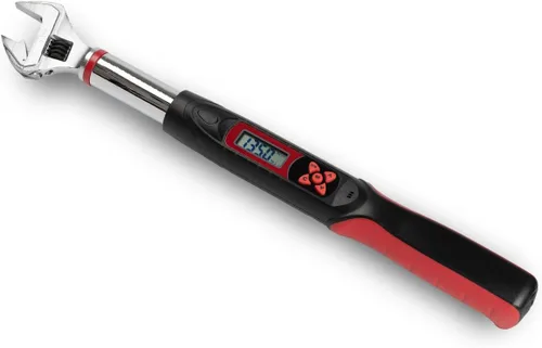Miniatura 17 de Llave dinamométrica digital de 1/2 pulgada Tapha Tools, rango de torque 7.4-147.5 ft-lb (10-200 N-m), precisión ±2%, notificación LED y timbre