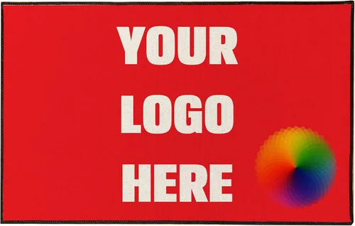 VictoryStore Tapete personalizado de 24 x 36 pulgadas, cualquier color, logotipo personalizado, impresión a todo color, 24 x 36 pulgadas, juego de 1