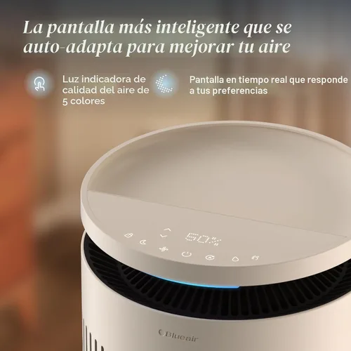 Miniatura 7 de Blueair Purificador de aire y humidificador 2 en 1 Pro para habitaciones grandes, HEPASilent™ elimina el 99.97% de alérgenos, polvo, humo, hasta
