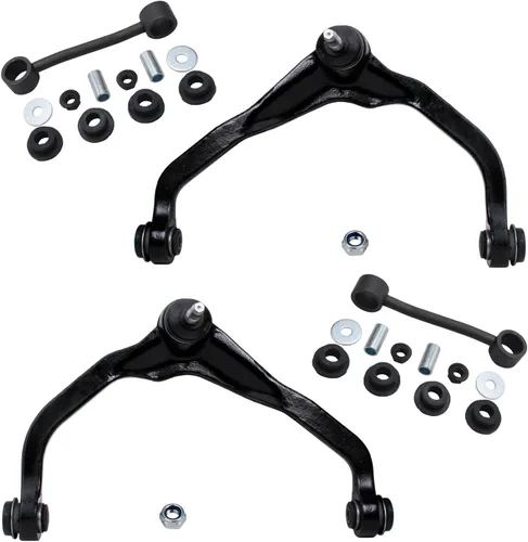 Miniatura 197 de Detroit Axle - Kit de 4 brazos de control delanteros para Ford Mustang 05-10, 2 brazos de control inferiores, 2 puntales 2005 2006 2007 2008 2009